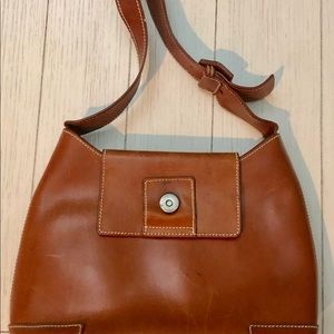 Lambertson Truex Tan Leather Bag